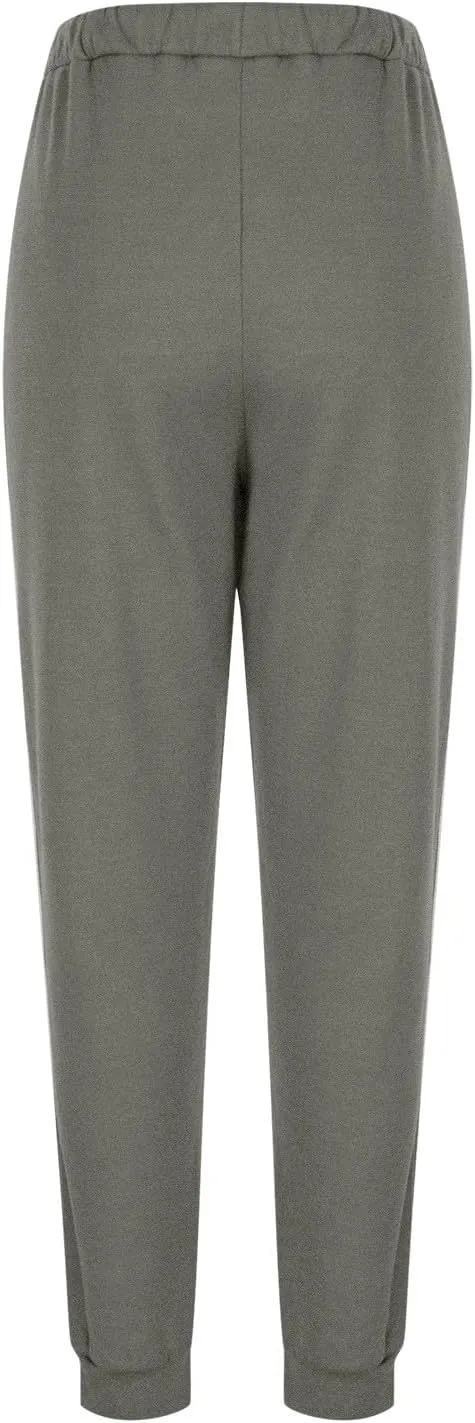 2pc Womens Warm Sherpa Lined Athletic Sweatpants High Waisted Jogger Pants Fleece Winter Thicken Outdoor Long Pants