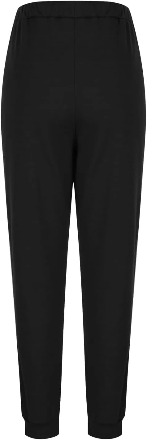2pc Womens Warm Sherpa Lined Athletic Sweatpants High Waisted Jogger Pants Fleece Winter Thicken Outdoor Long Pants