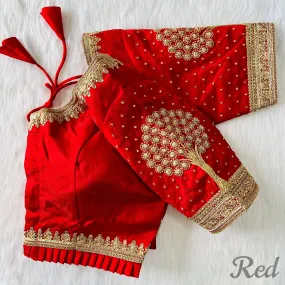 3D Embroidery Work Blouse