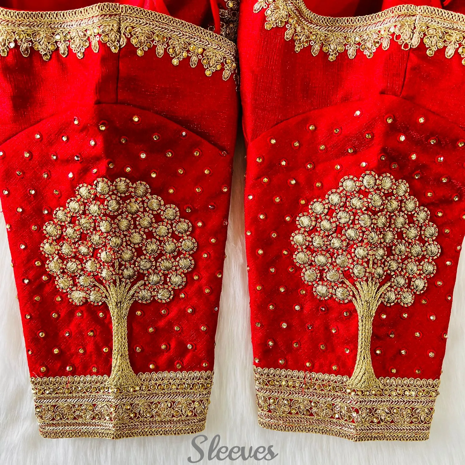 3D Embroidery Work Blouse