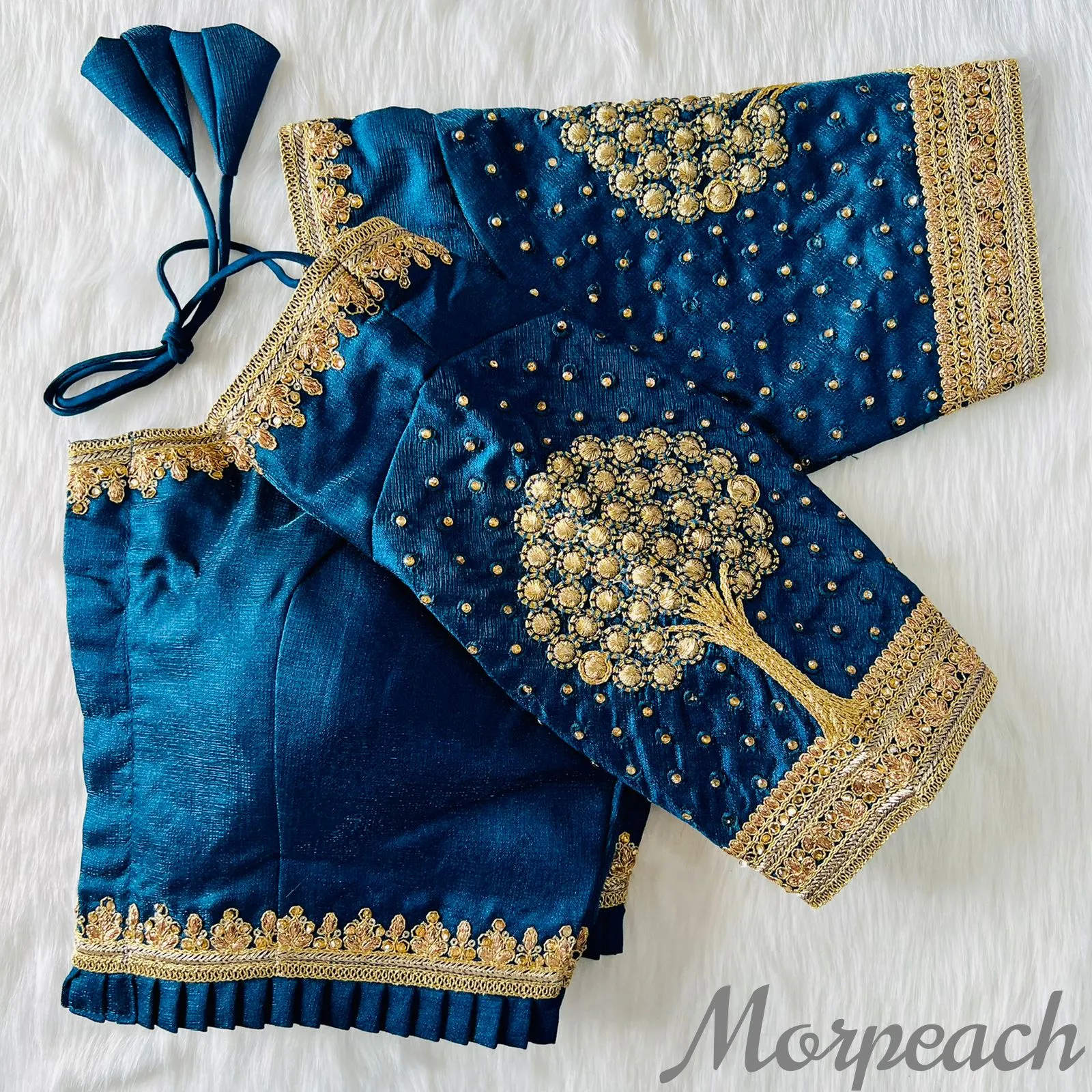 3D Embroidery Work Blouse
