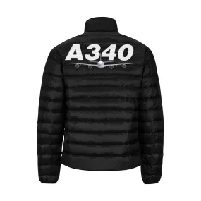 AIRBUS 340 MEN'S STAND COLLAR PADDED JACKET