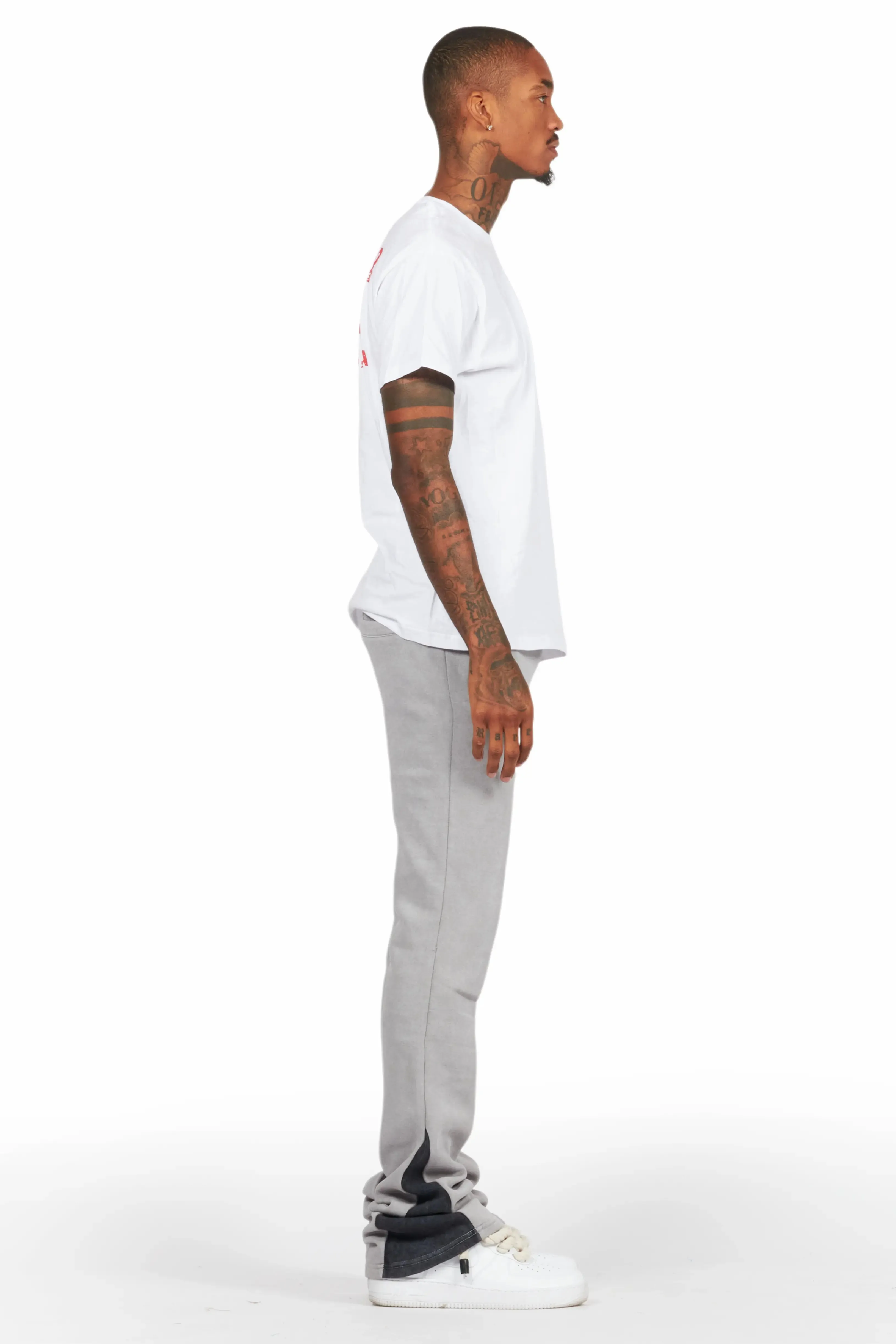 Alpine Vintage Grey Baggy Pant