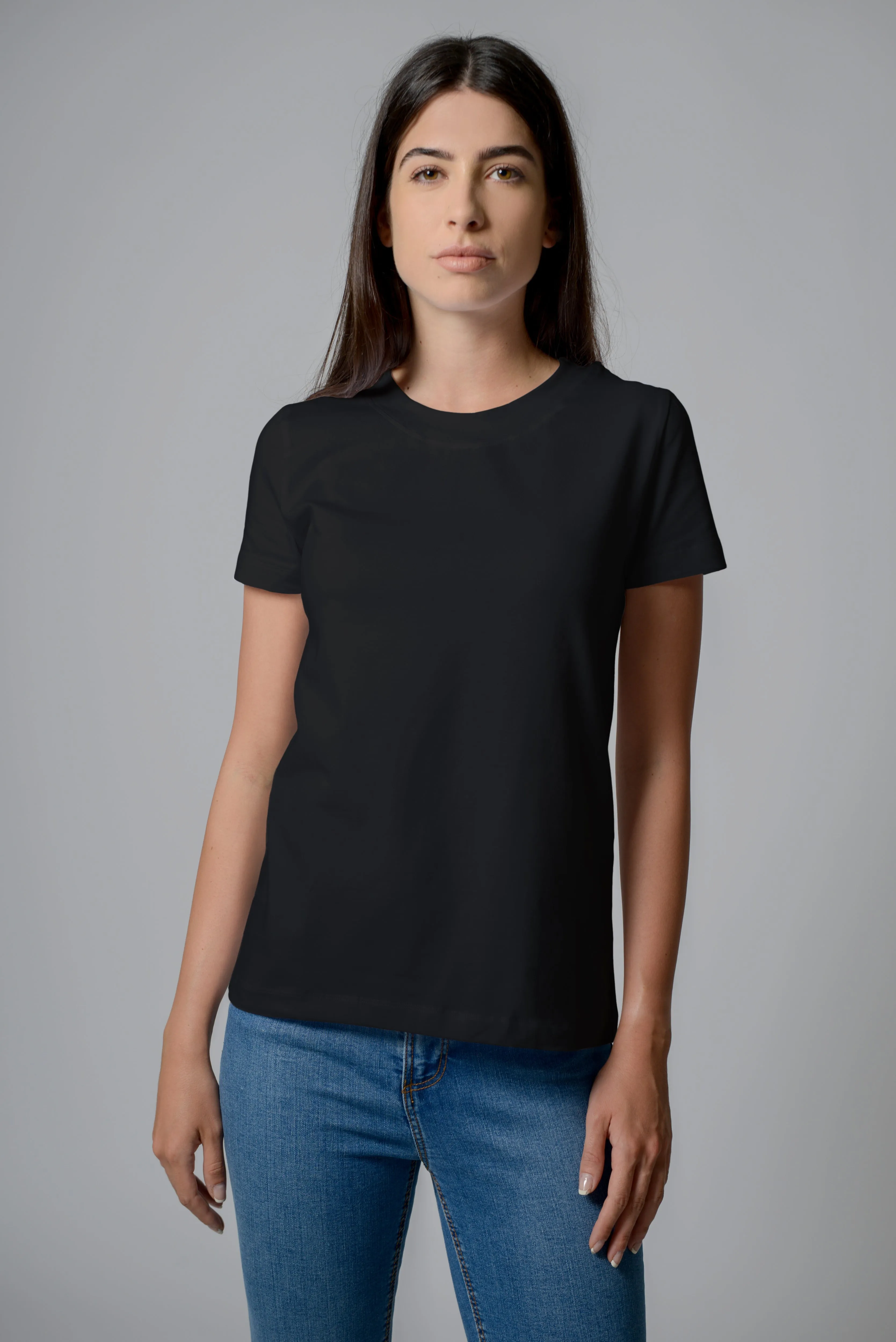 ANNE-BASIC CREW NECK SHORT SLEEVE T-SHIRT