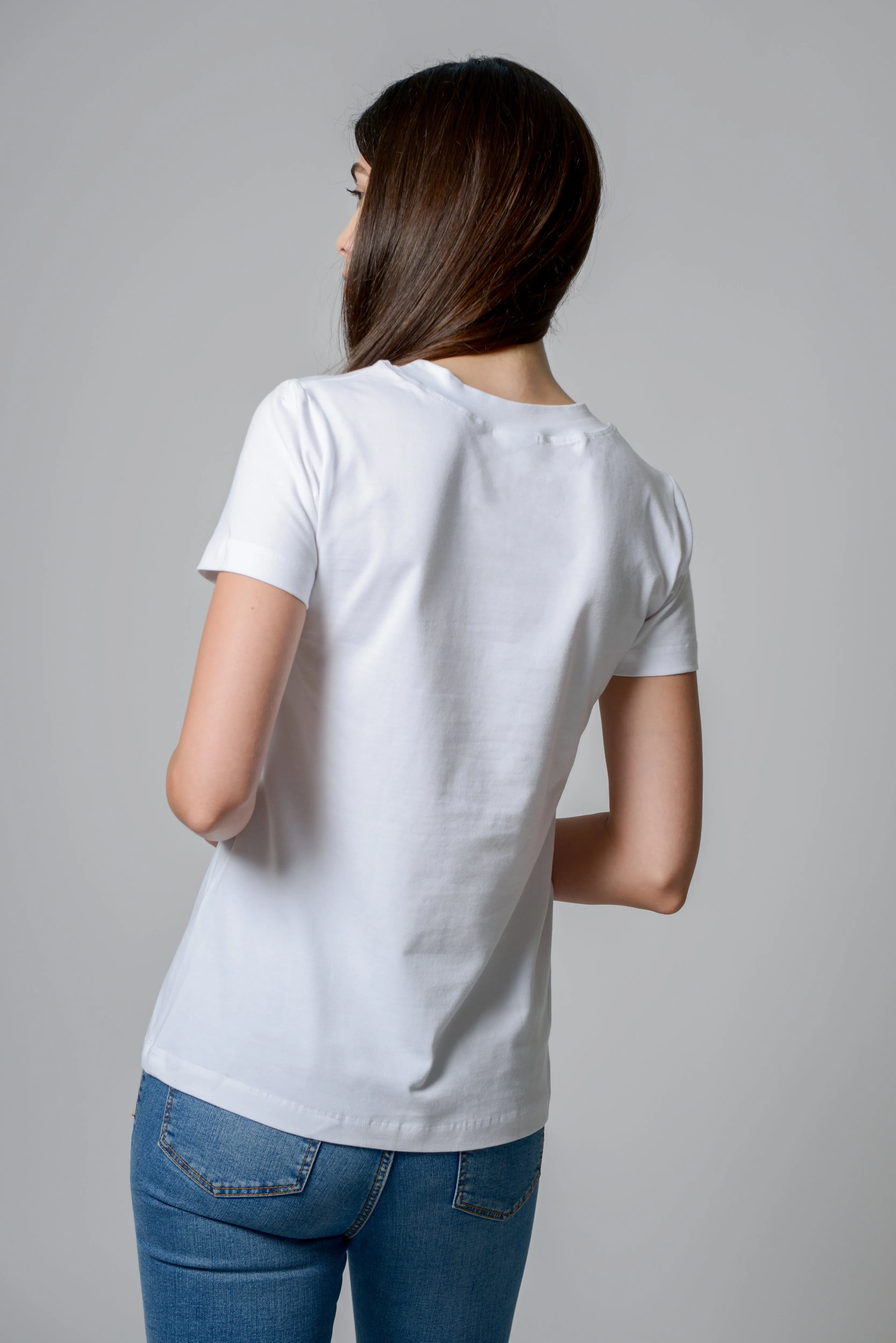 ANNE-BASIC CREW NECK SHORT SLEEVE T-SHIRT