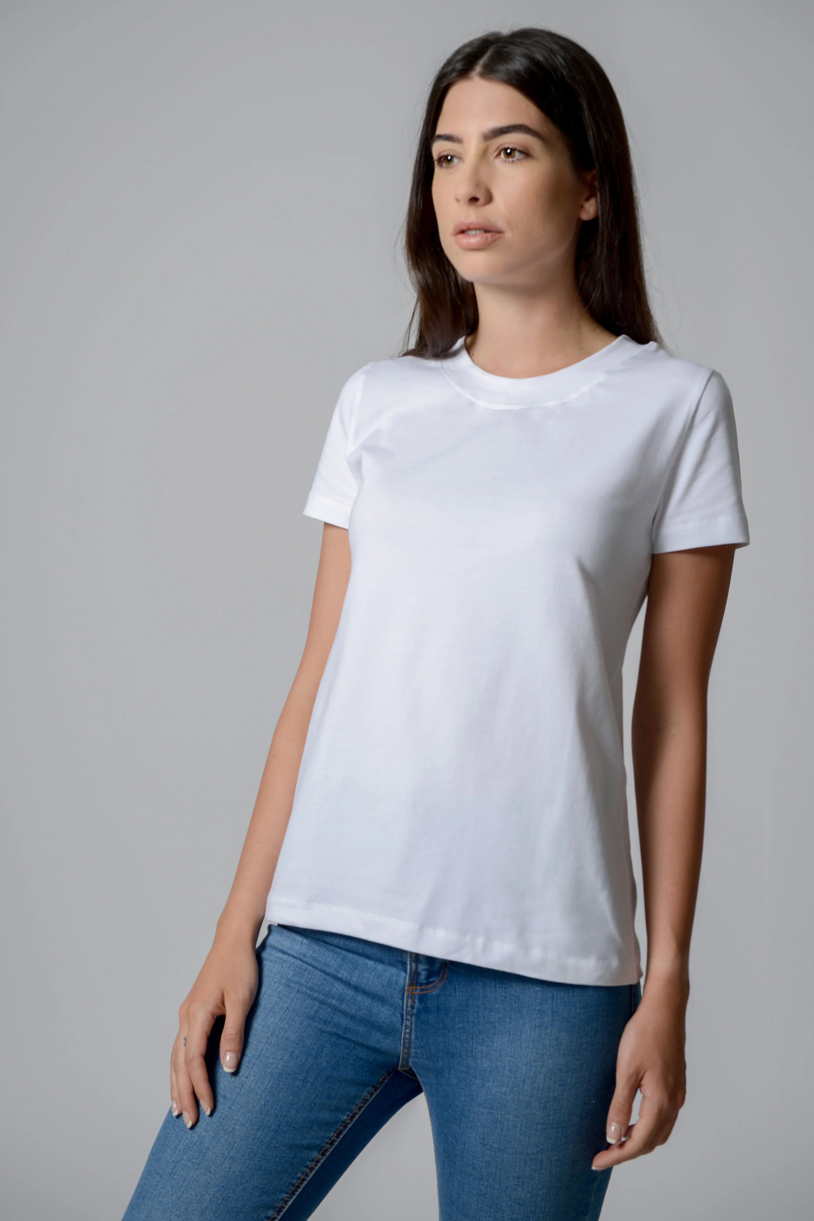 ANNE-BASIC CREW NECK SHORT SLEEVE T-SHIRT