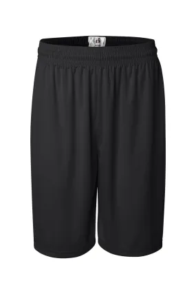 Badger Mens B-Core Moisture Wicking Shorts - Black - Closeout