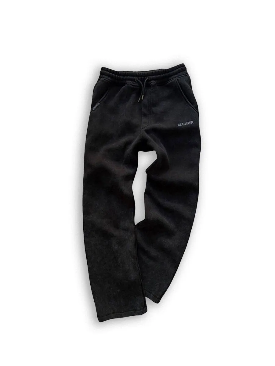 BEPANT – Washed Black Baggy Pants