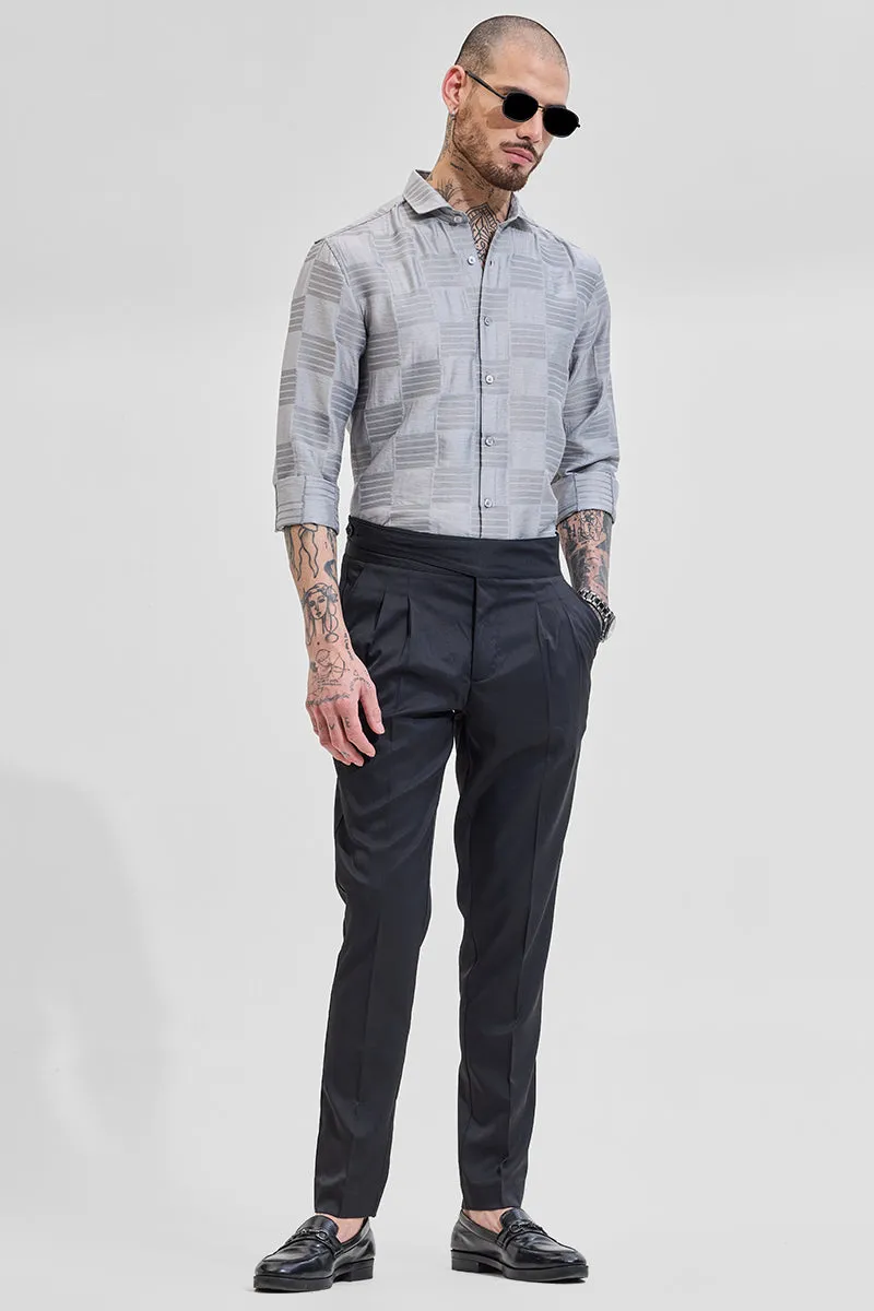 Black Stretch Slim Fit Trouser