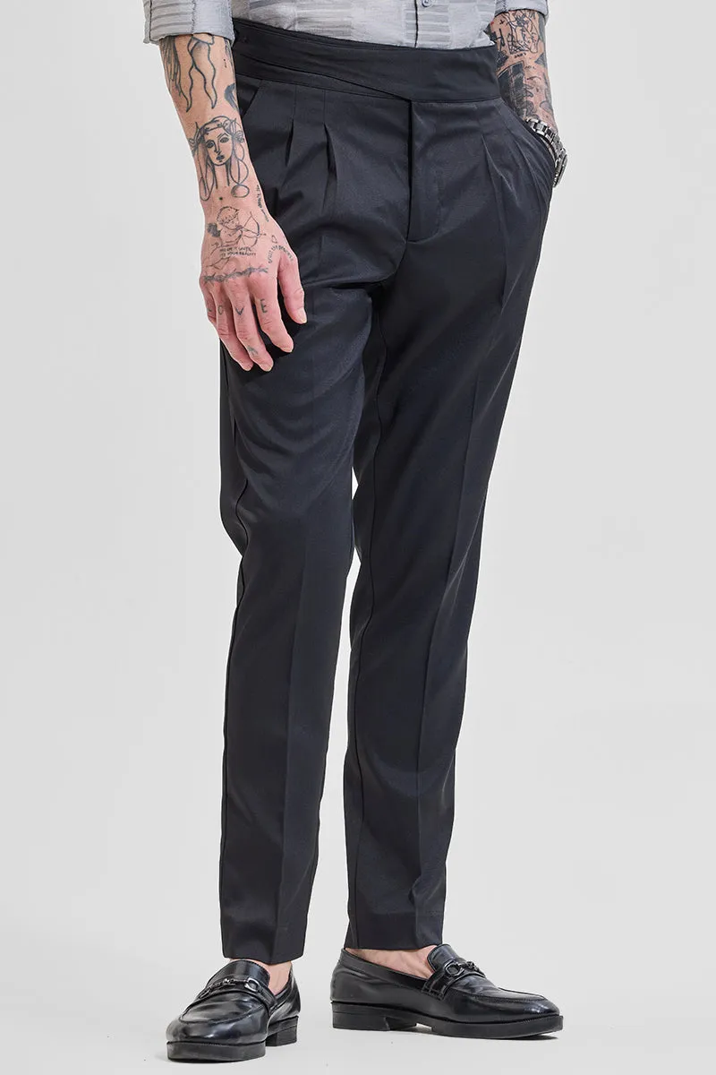 Black Stretch Slim Fit Trouser