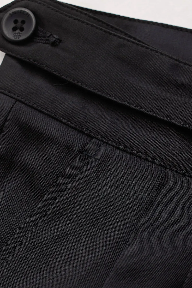 Black Stretch Slim Fit Trouser
