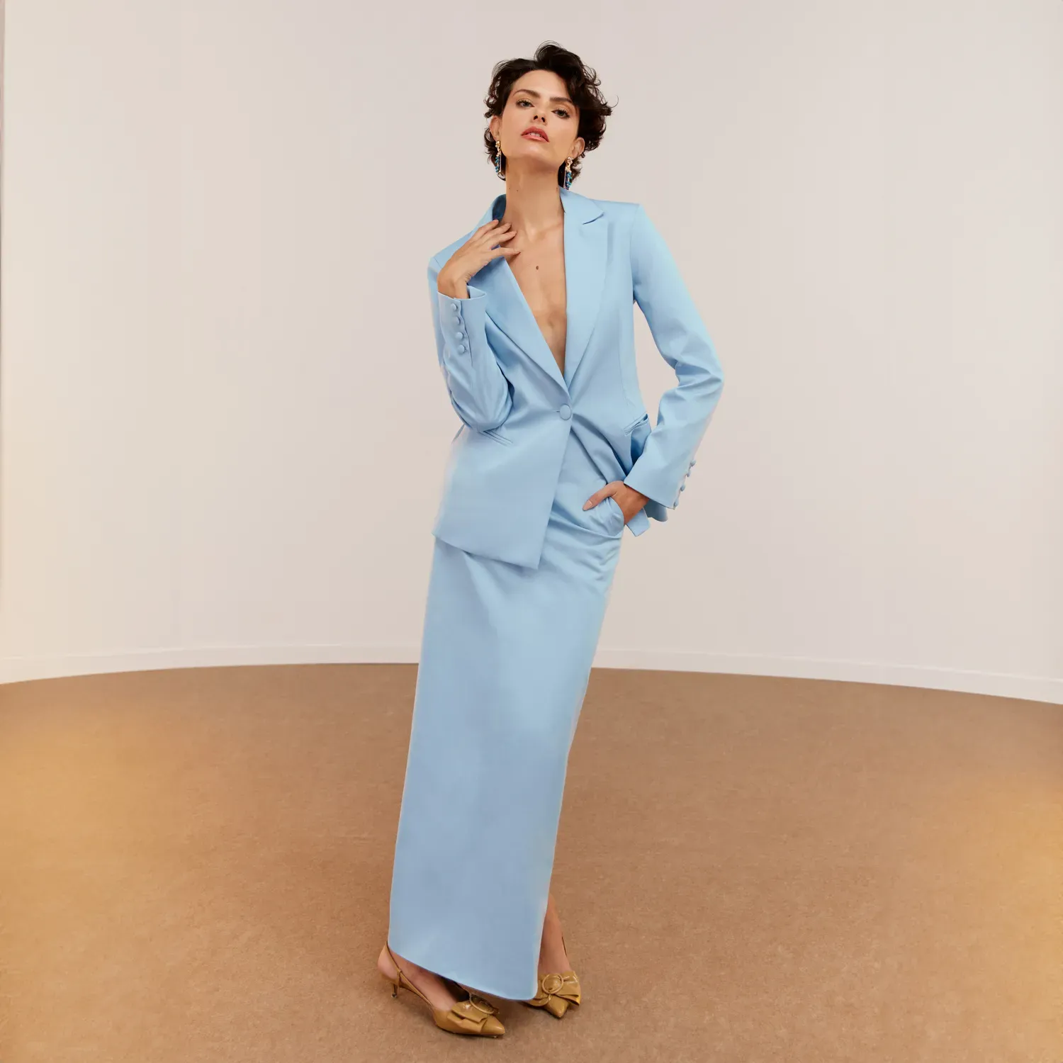 Blazer Jennifer Baby Blue