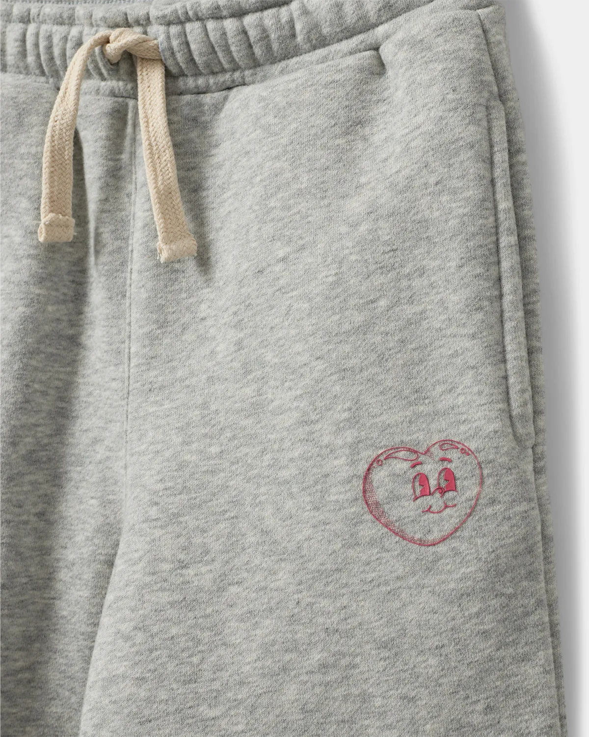 BORELLASB SWEATPANTS - Grey melange