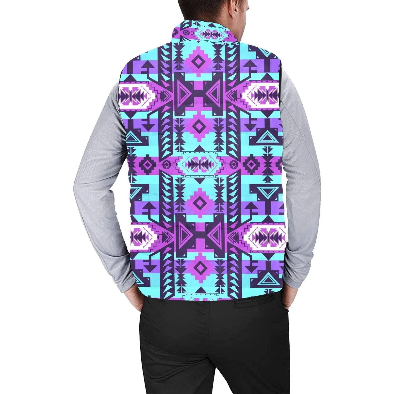 Chiefs Mountain Moon Shadow Men's Padded Vest Jacket
