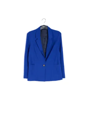 Classic blue blazer