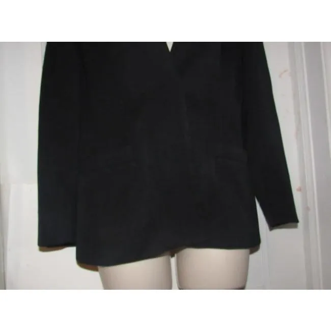 Dior Navy Blue Wool Vintage Blazer