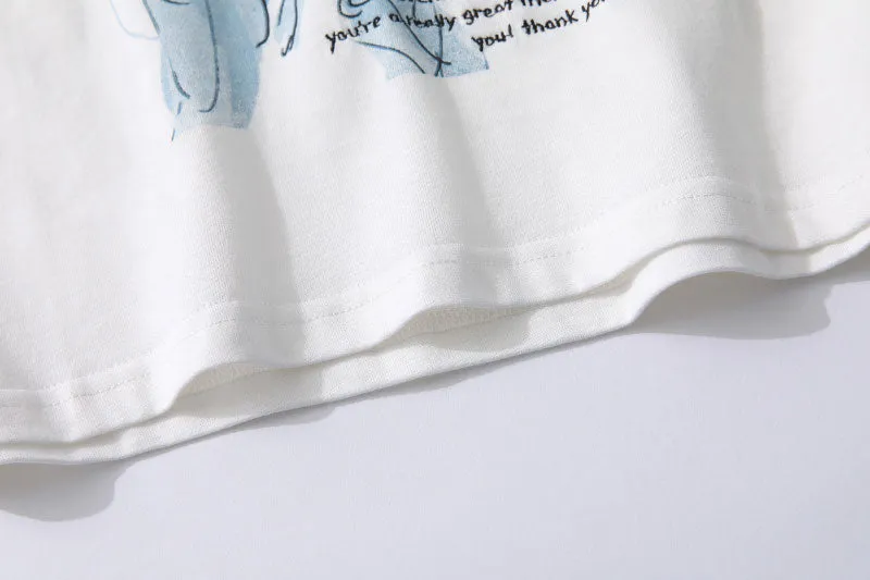 Extreme Aesthetic 'Drama Queen' Graphic Print Cotton T-Shirt