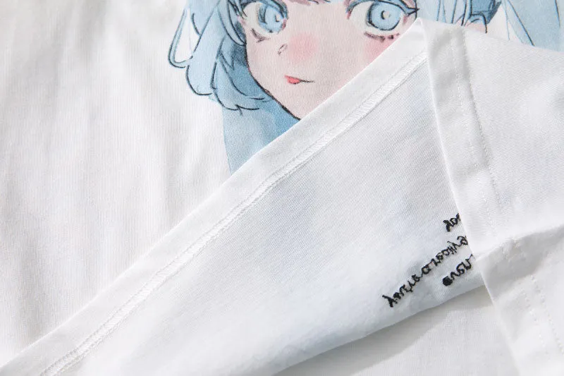 Extreme Aesthetic 'Drama Queen' Graphic Print Cotton T-Shirt