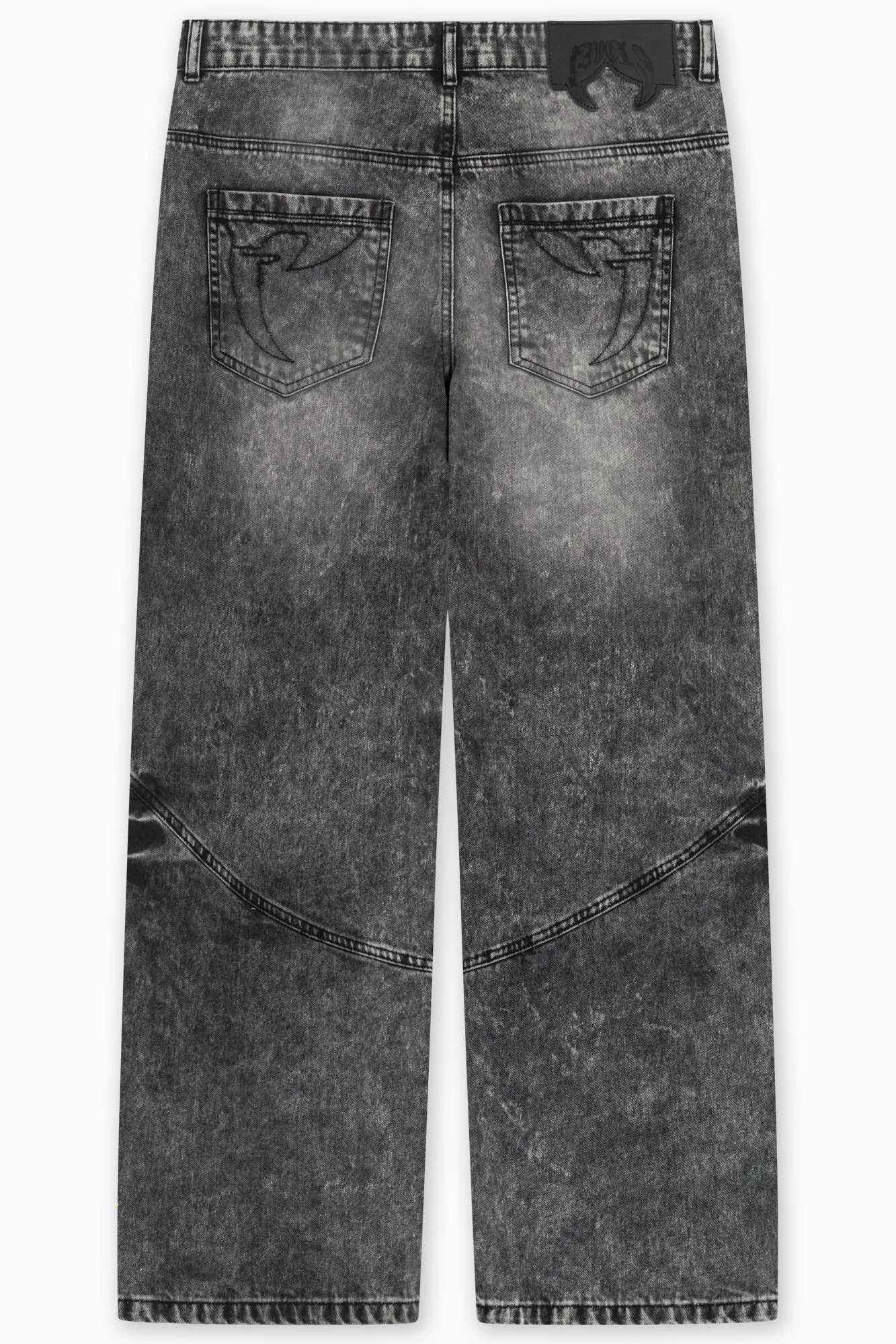 FAV DISTRESSED BLACK VINTAGE WASH DENIM [PRE ORDER]
