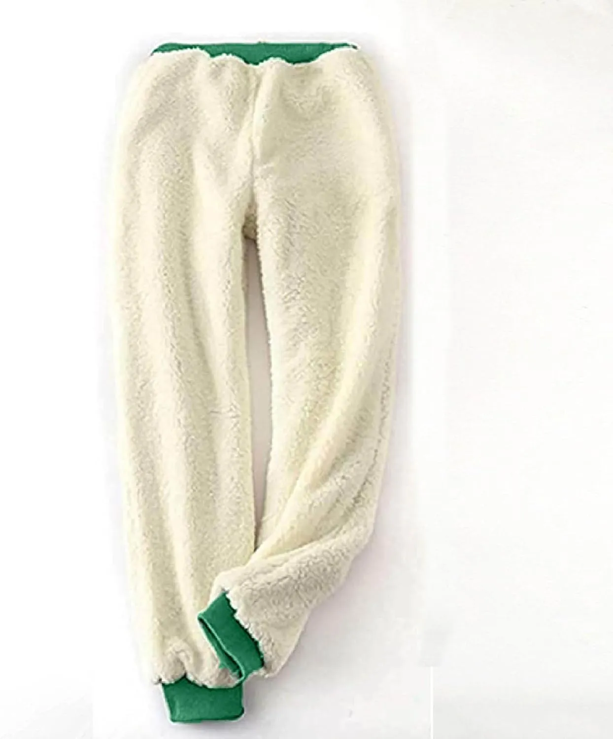 Fleece Lined Pants Women Winter Warm Sherpa Lined Sweatpants Jogger Thick Thermal Pants for Women Drawstring Pants