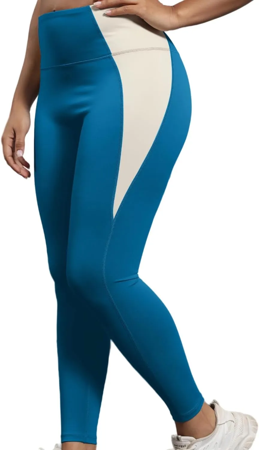 Grace Form Slimming Legs Workout Leggings Athletic Leggings for Women Yoga Legging High Waisted Tummy Control