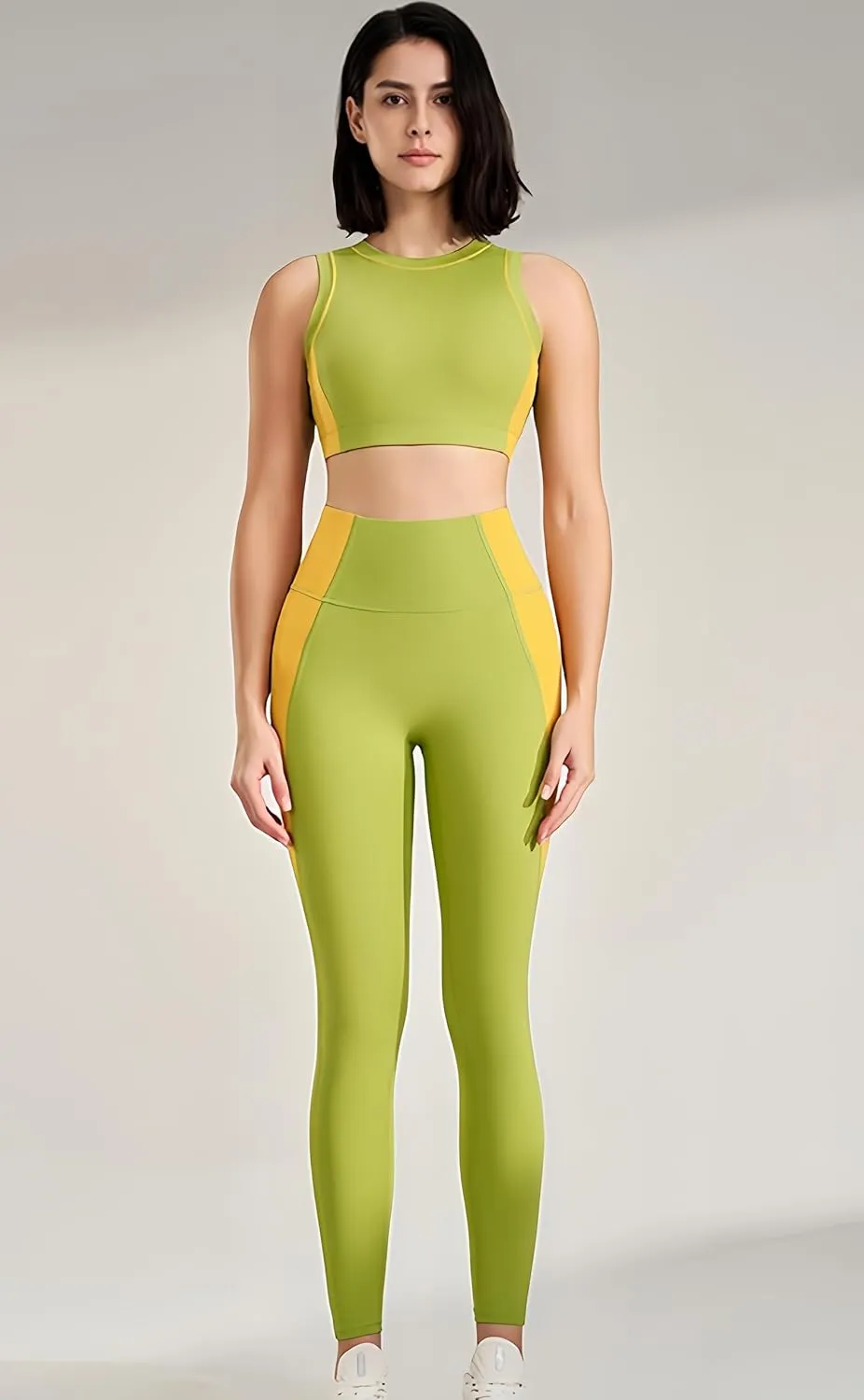 Grace Form Slimming Legs Workout Leggings Athletic Leggings for Women Yoga Legging High Waisted Tummy Control