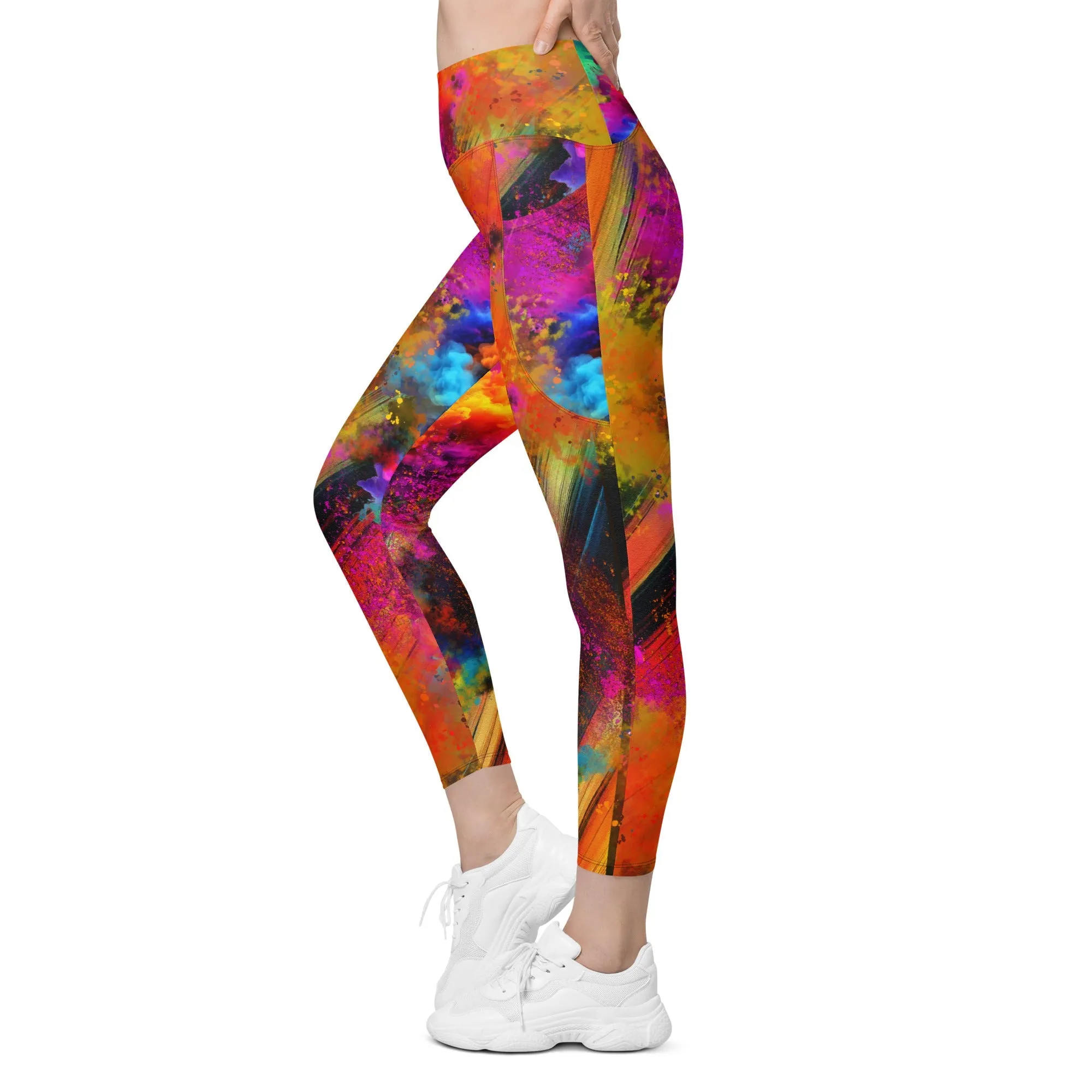 Holi Leggings With Pockets