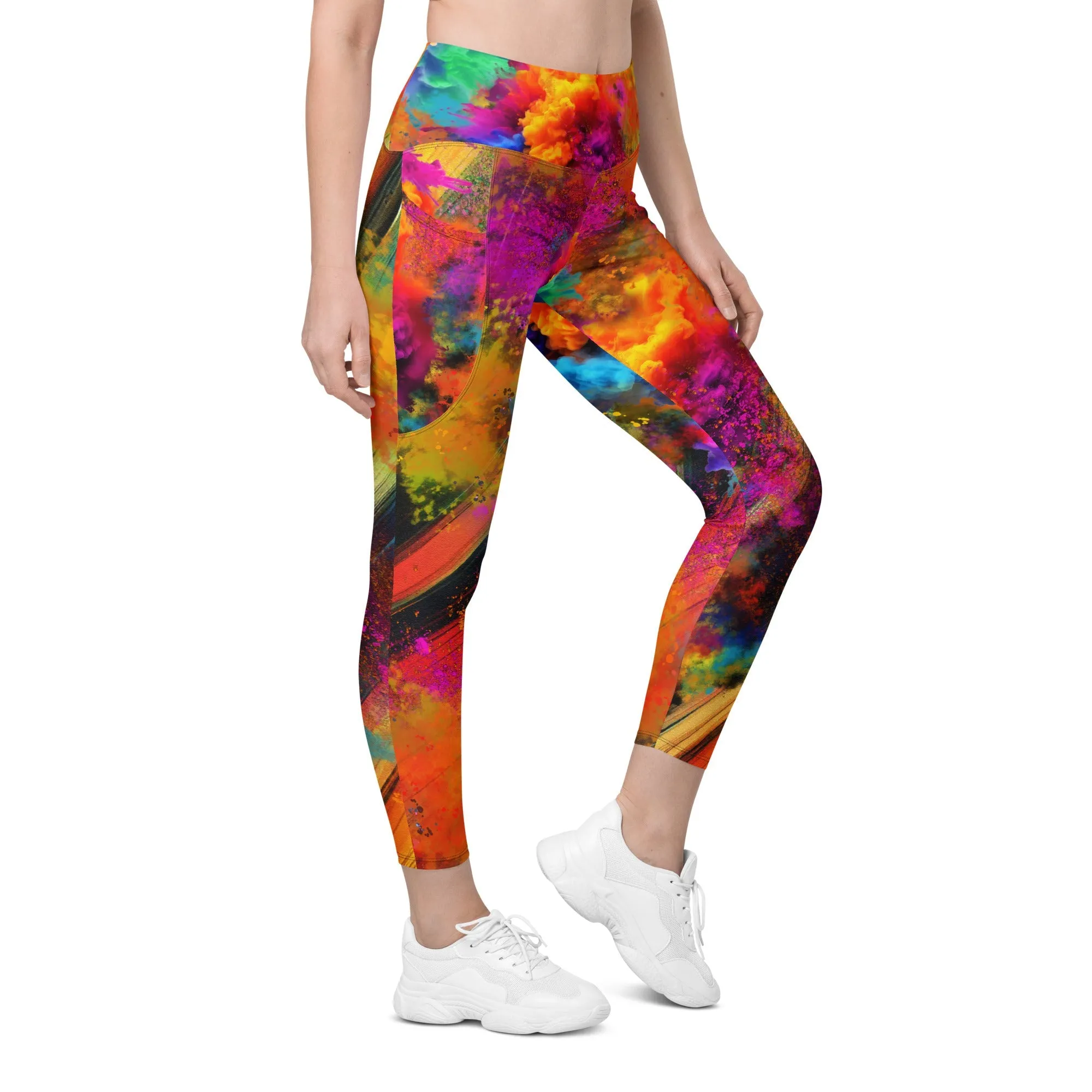 Holi Leggings With Pockets