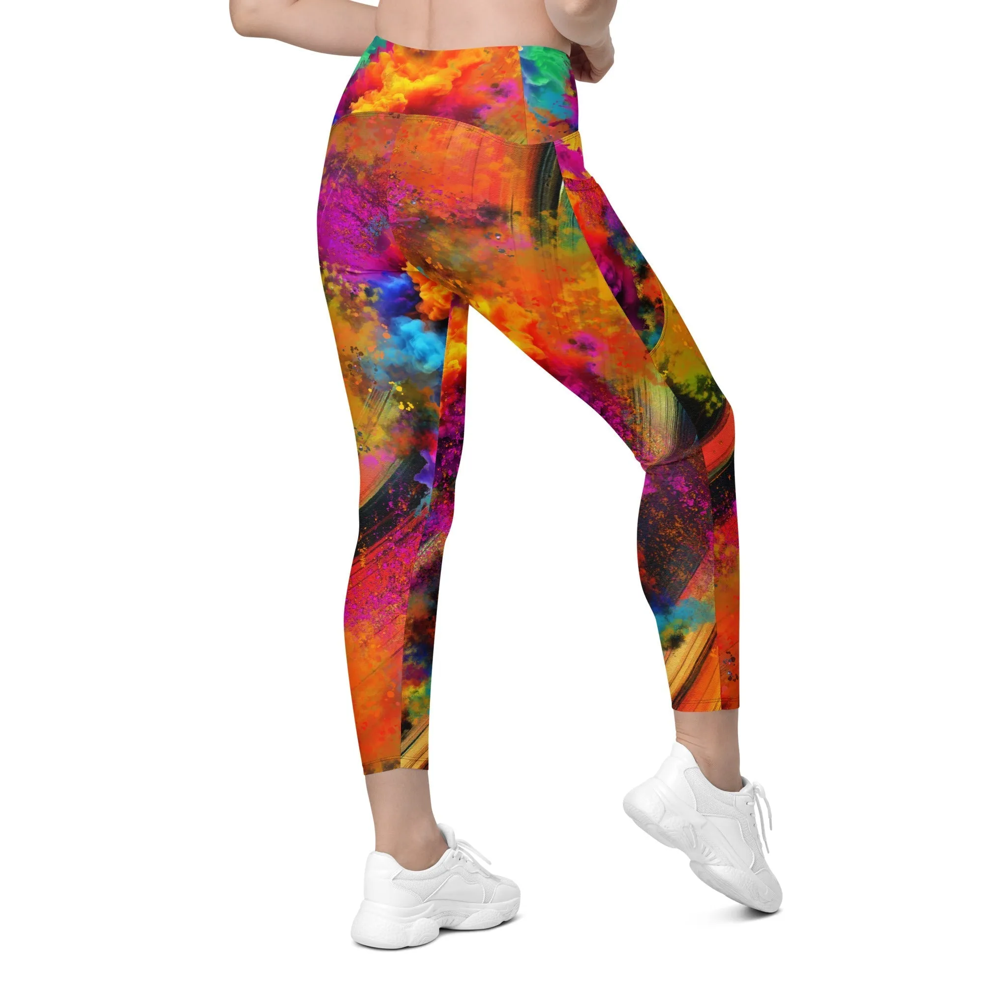 Holi Leggings With Pockets