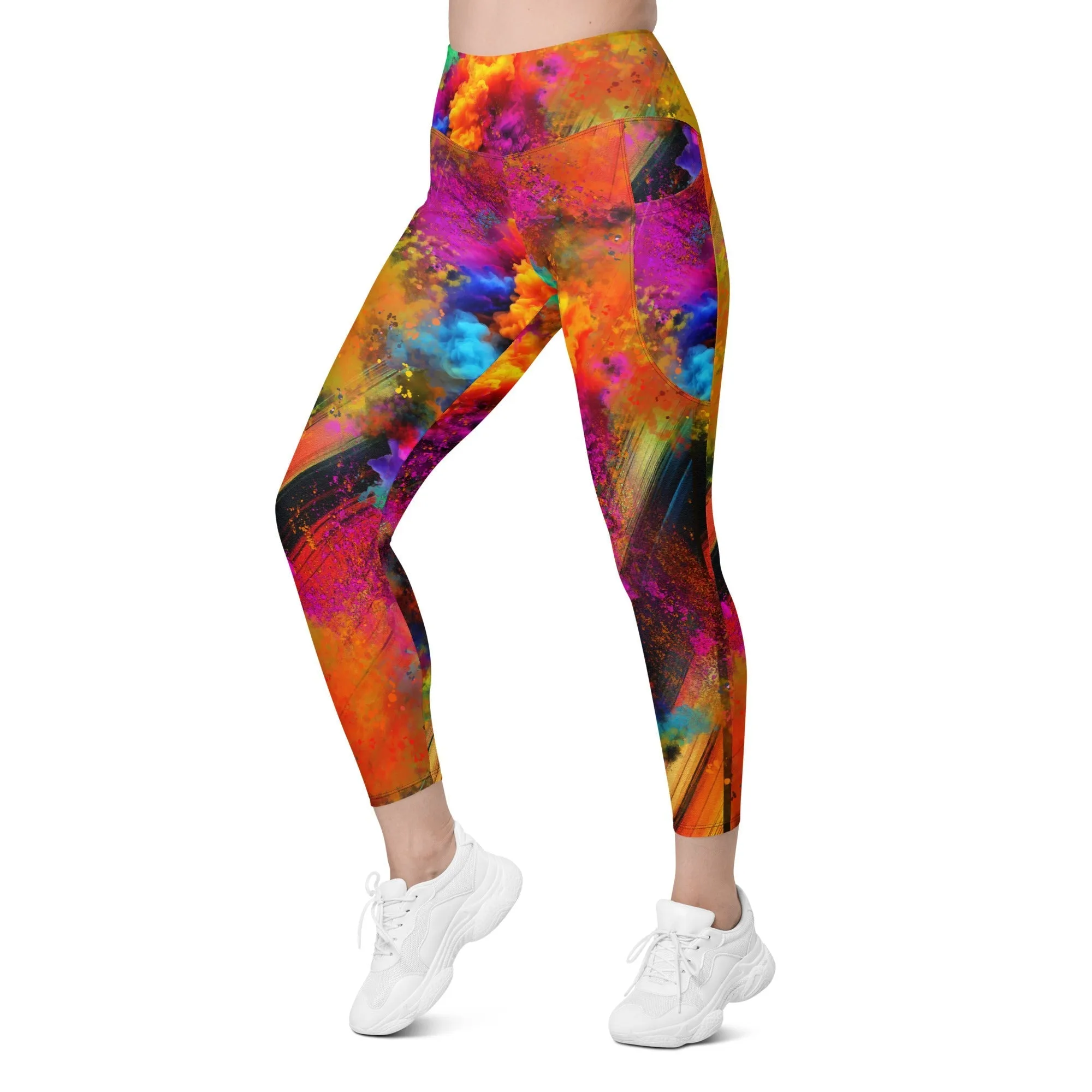 Holi Leggings With Pockets