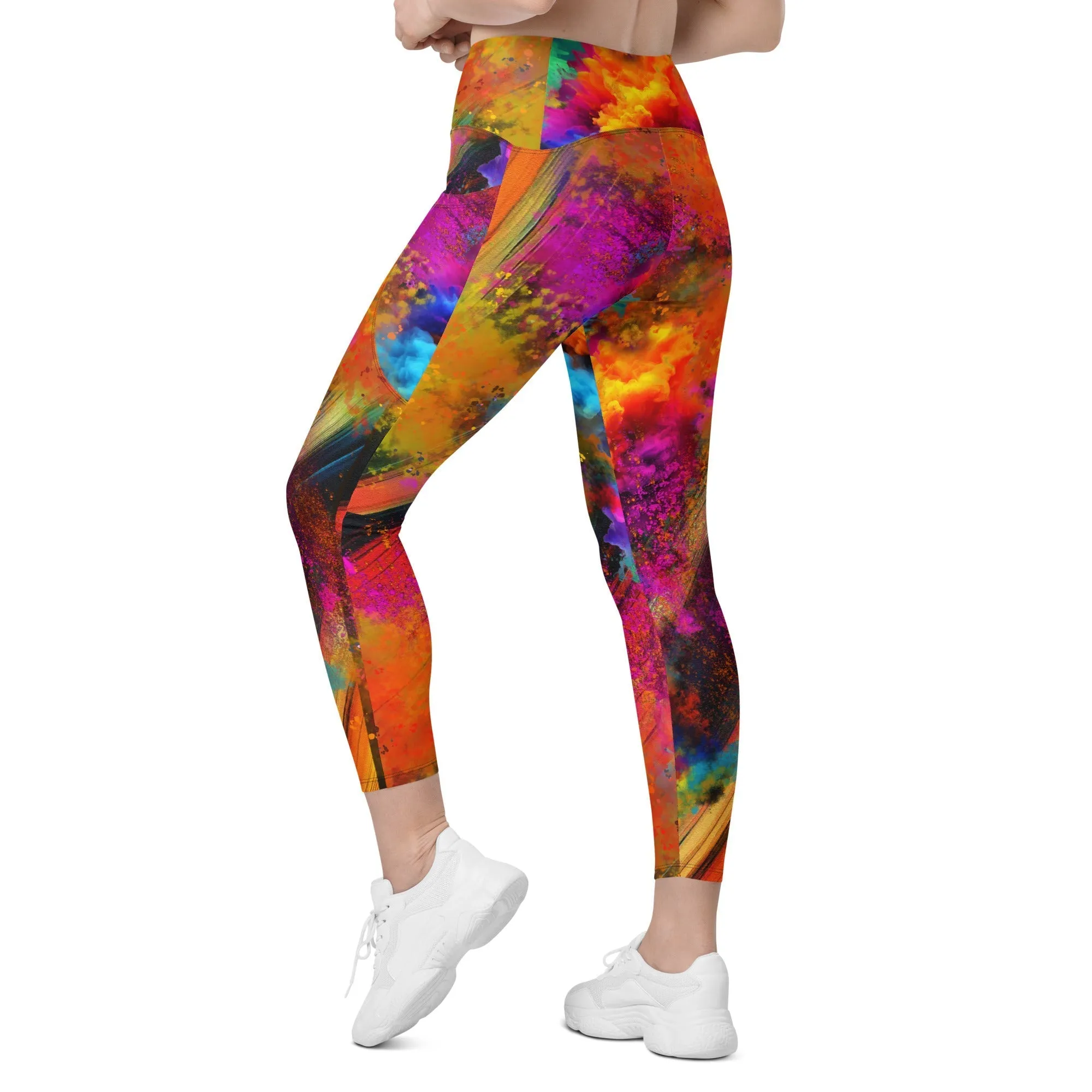 Holi Leggings With Pockets