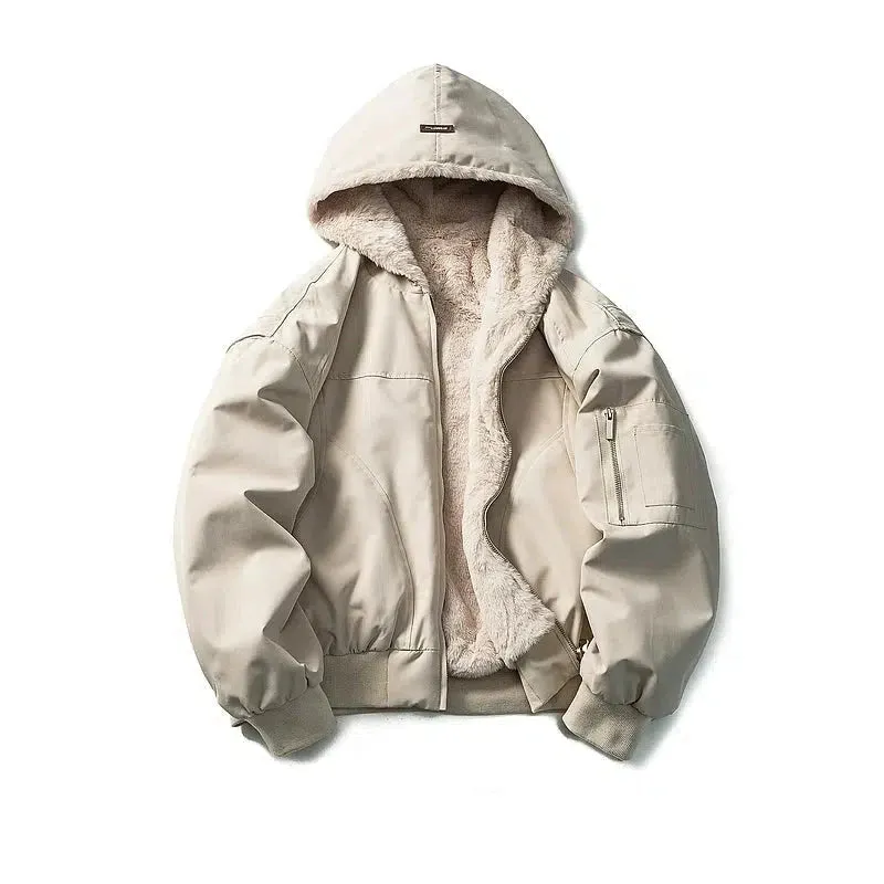 Hooded Cotton-Padded Jacket