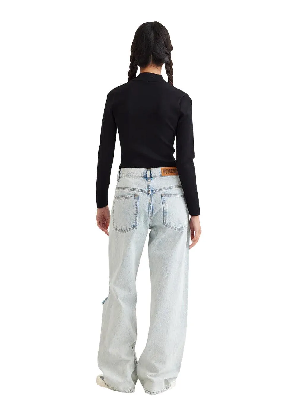 Kathy Wave Jeans - Washed Blue