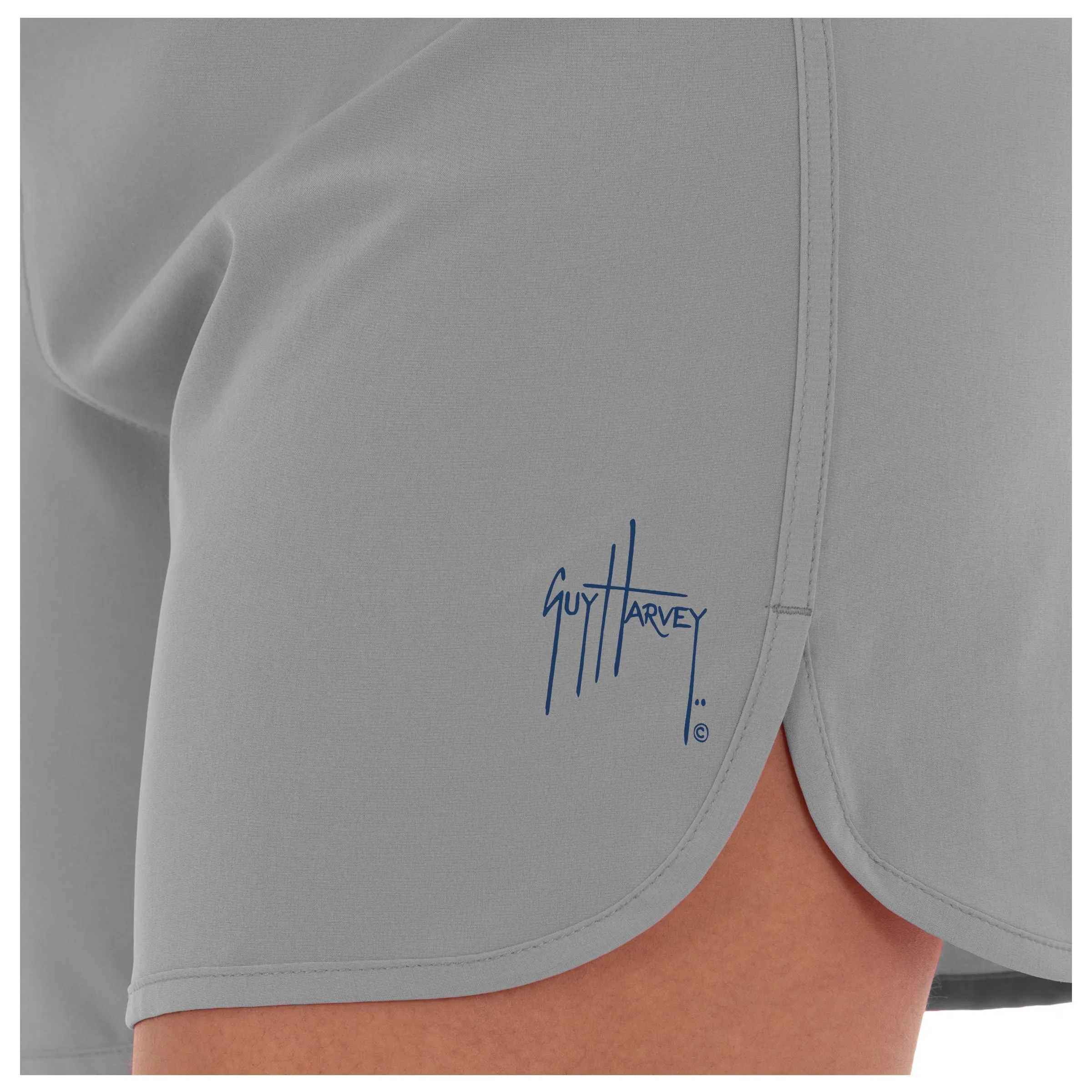 Ladies Core Solid Grey Performance Short