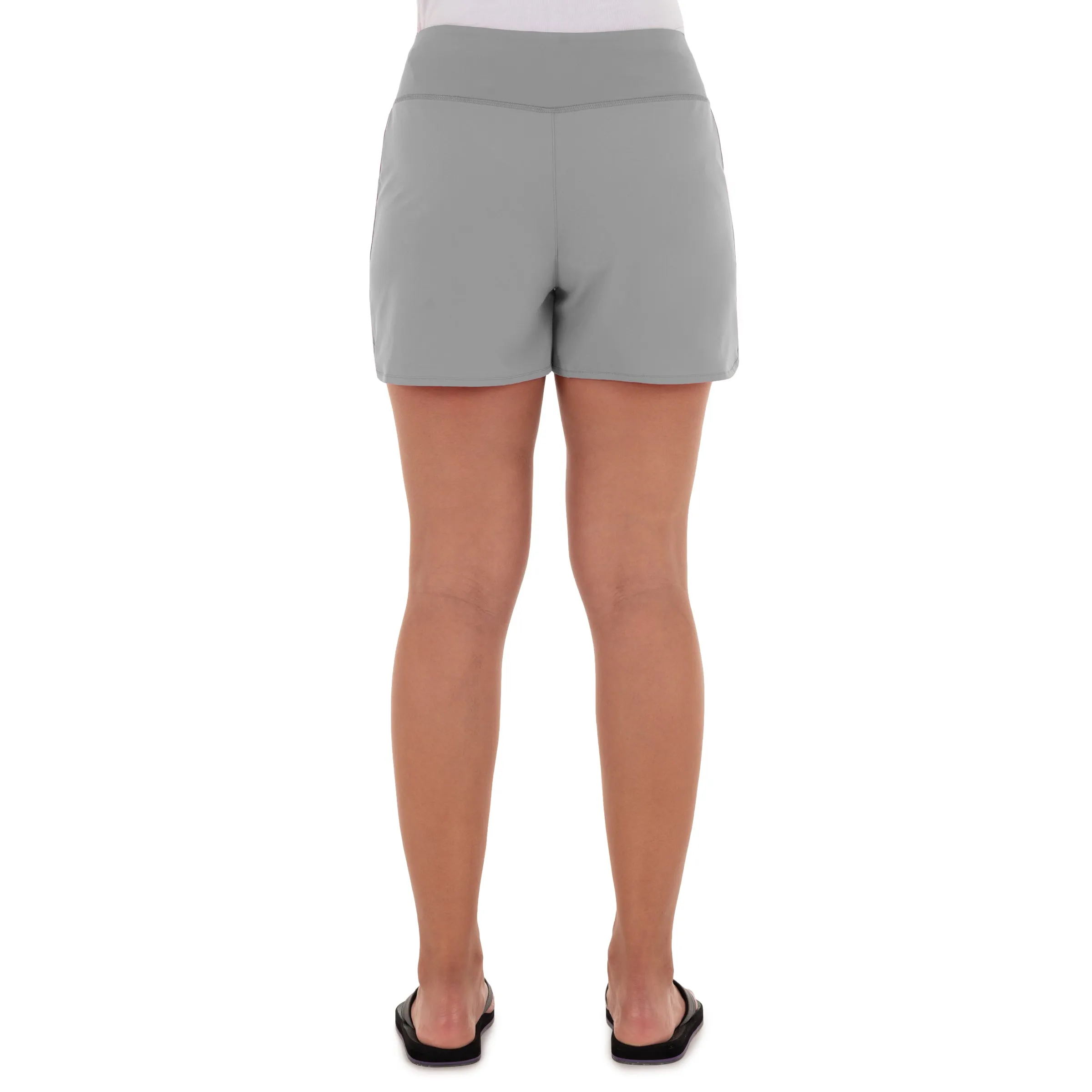 Ladies Core Solid Grey Performance Short