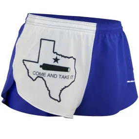 Men's Flag 1" Elite Split Shorts [S-T] - Texas Come & Take It