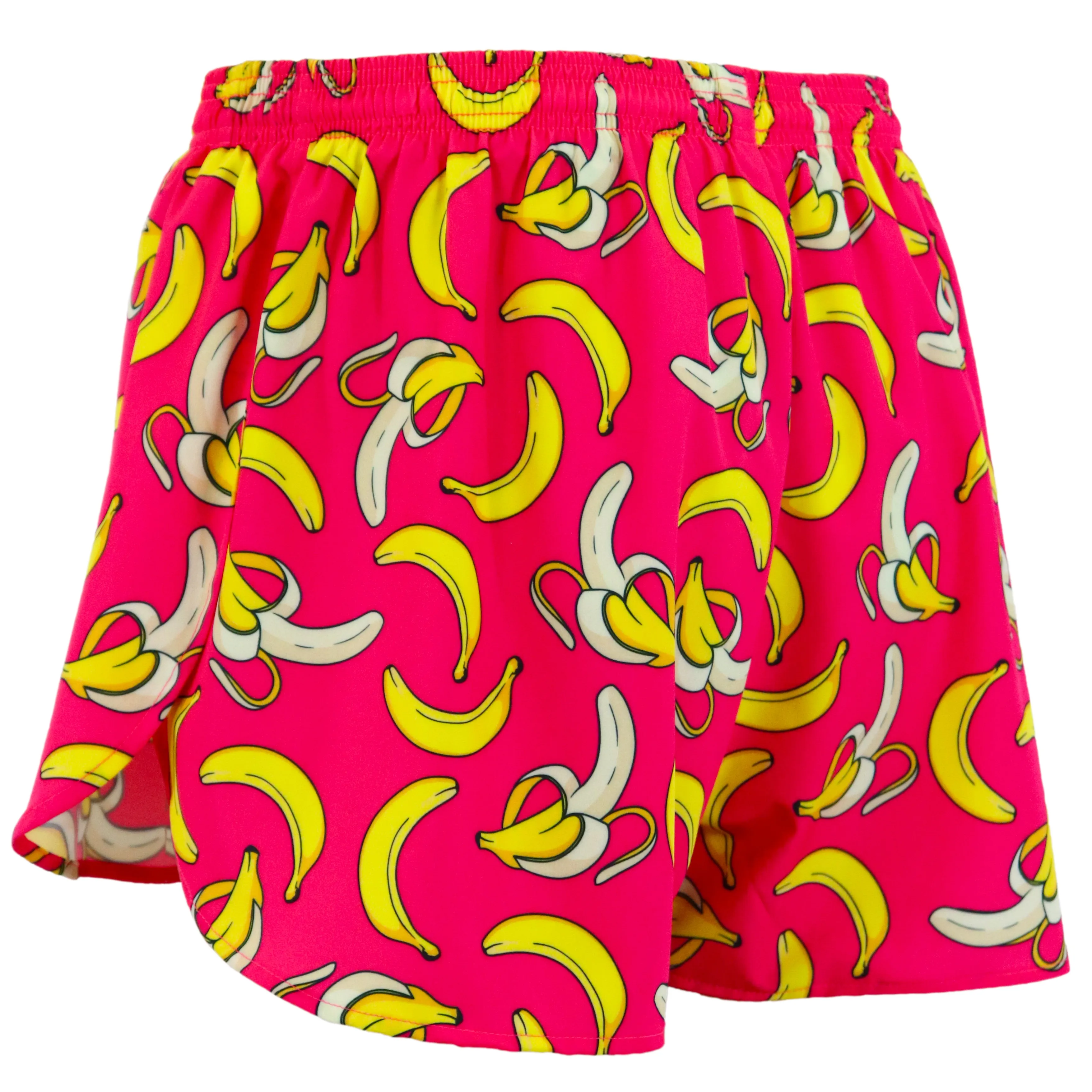 Men's Printed 3" Half Split Shorts - Gone Bananas