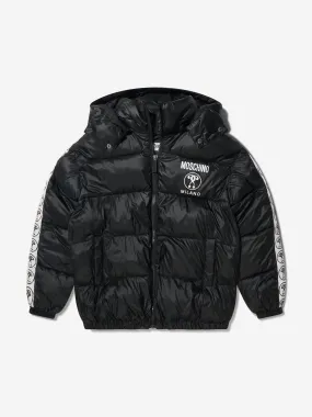 Moschino Kids Milano Logo Padded Jacket