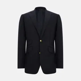 Navy Single Breasted Classic Blazer