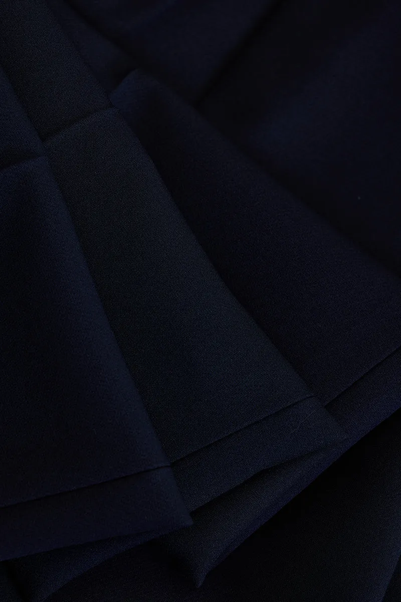 Navy Slim Fit Stretch Trousers