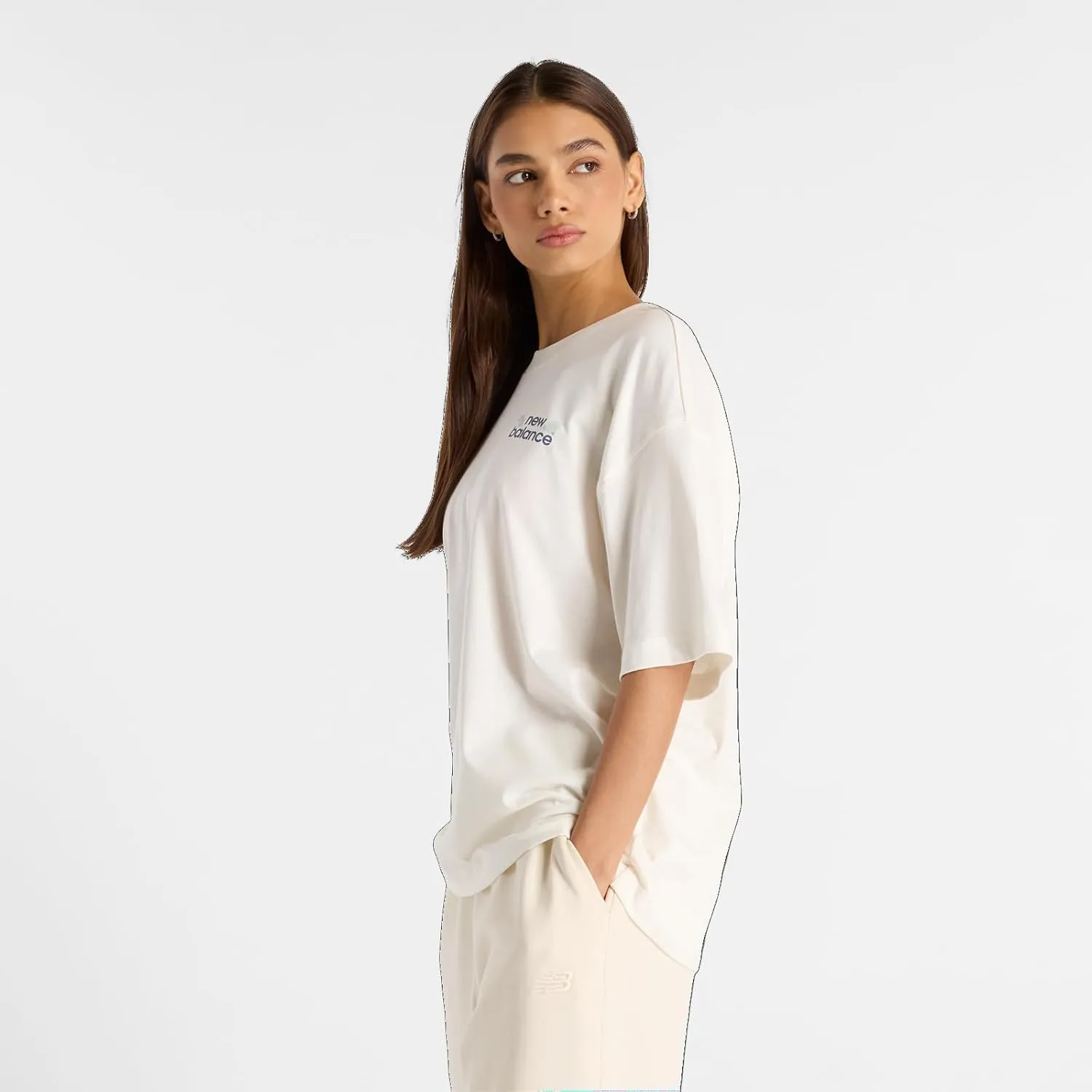 New Balance Women's Flower Oversize T-Shirt