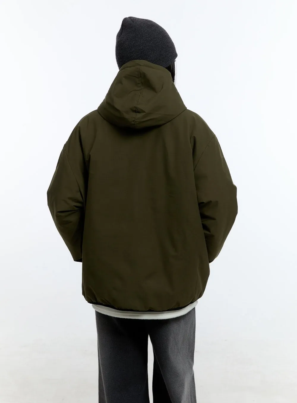 Padded Half-Zip Jacket CD423