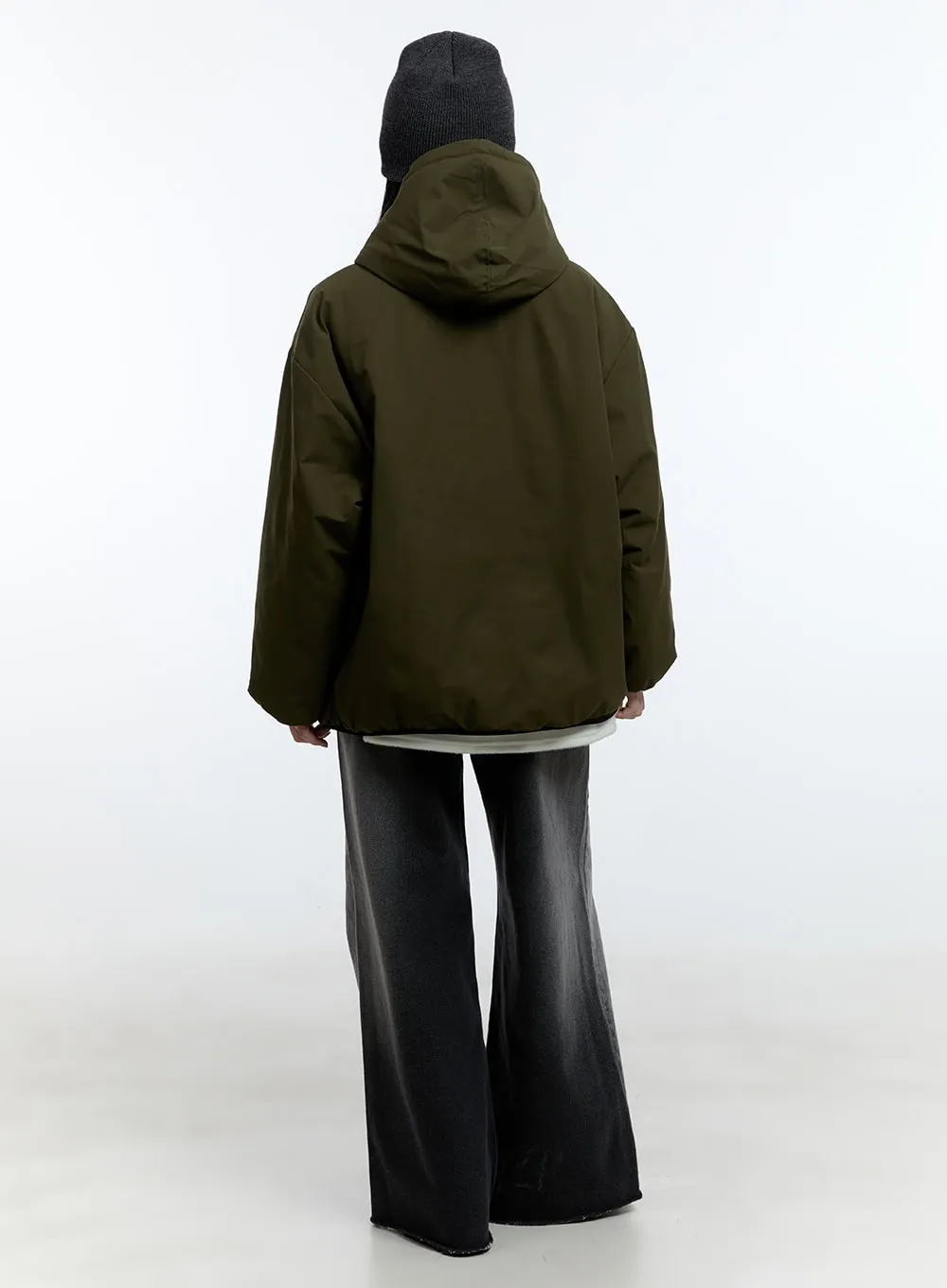 Padded Half-Zip Jacket CD423