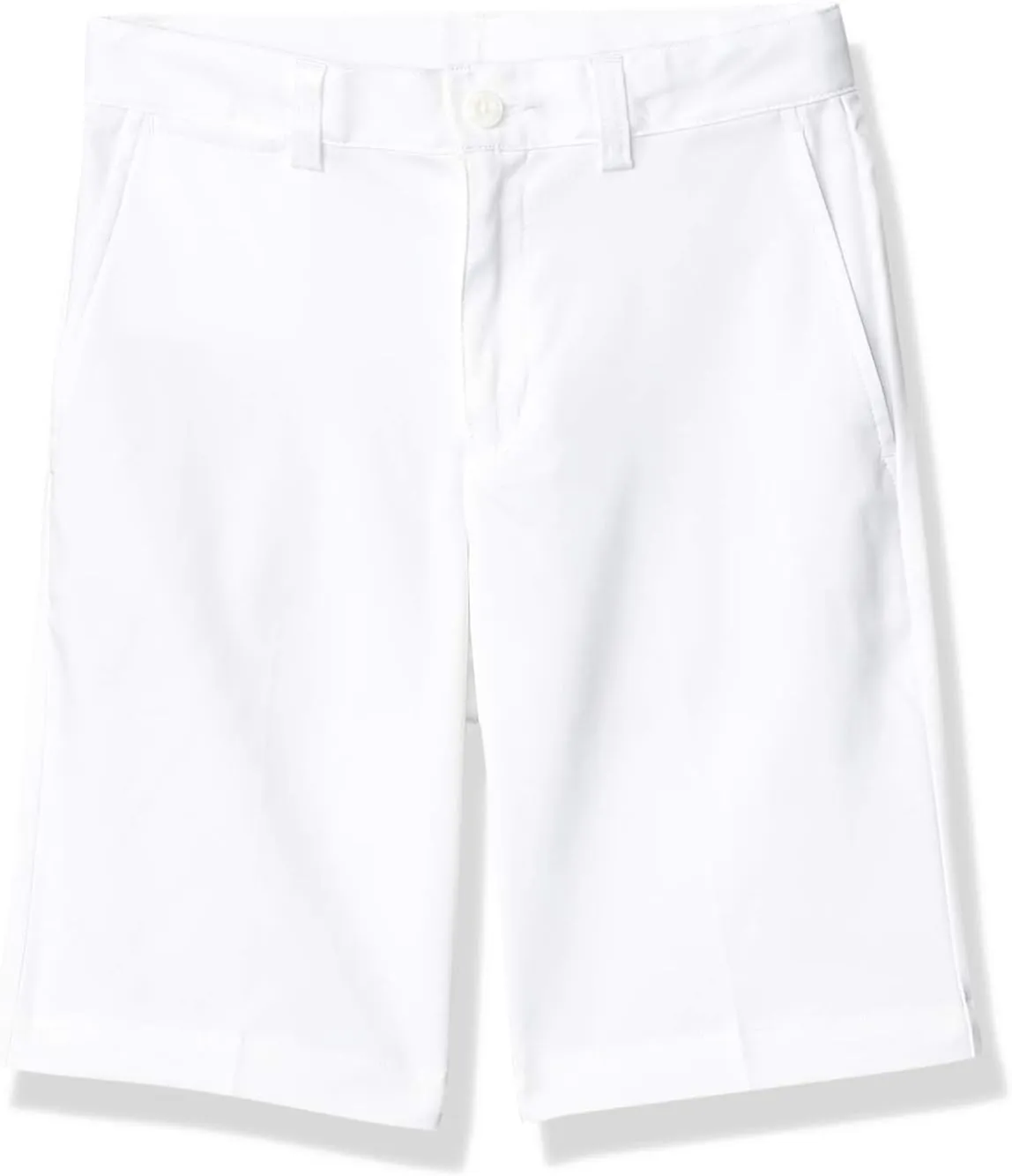PGA TOUR Boys' 7" Flat Front Golf Shorts with Comfort Waistband, Moisture-Wicking, Sun Protection, 360 Stretch