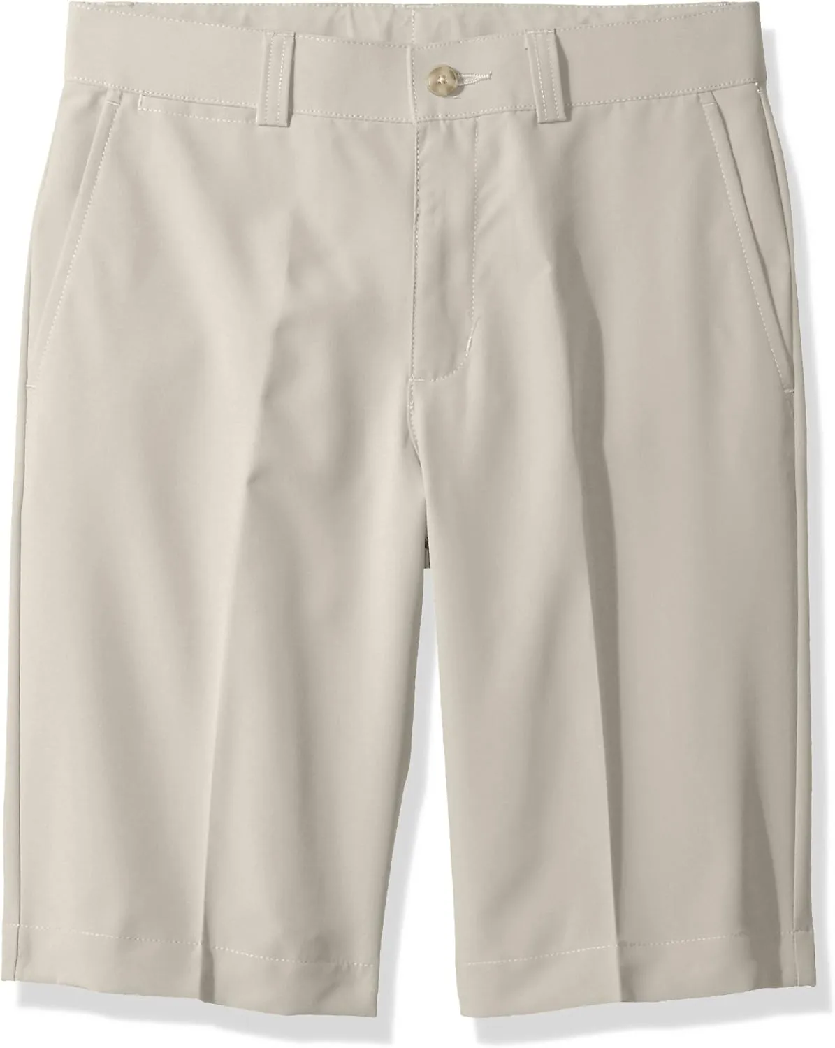 PGA TOUR Boys' 7" Flat Front Golf Shorts with Comfort Waistband, Moisture-Wicking, Sun Protection, 360 Stretch