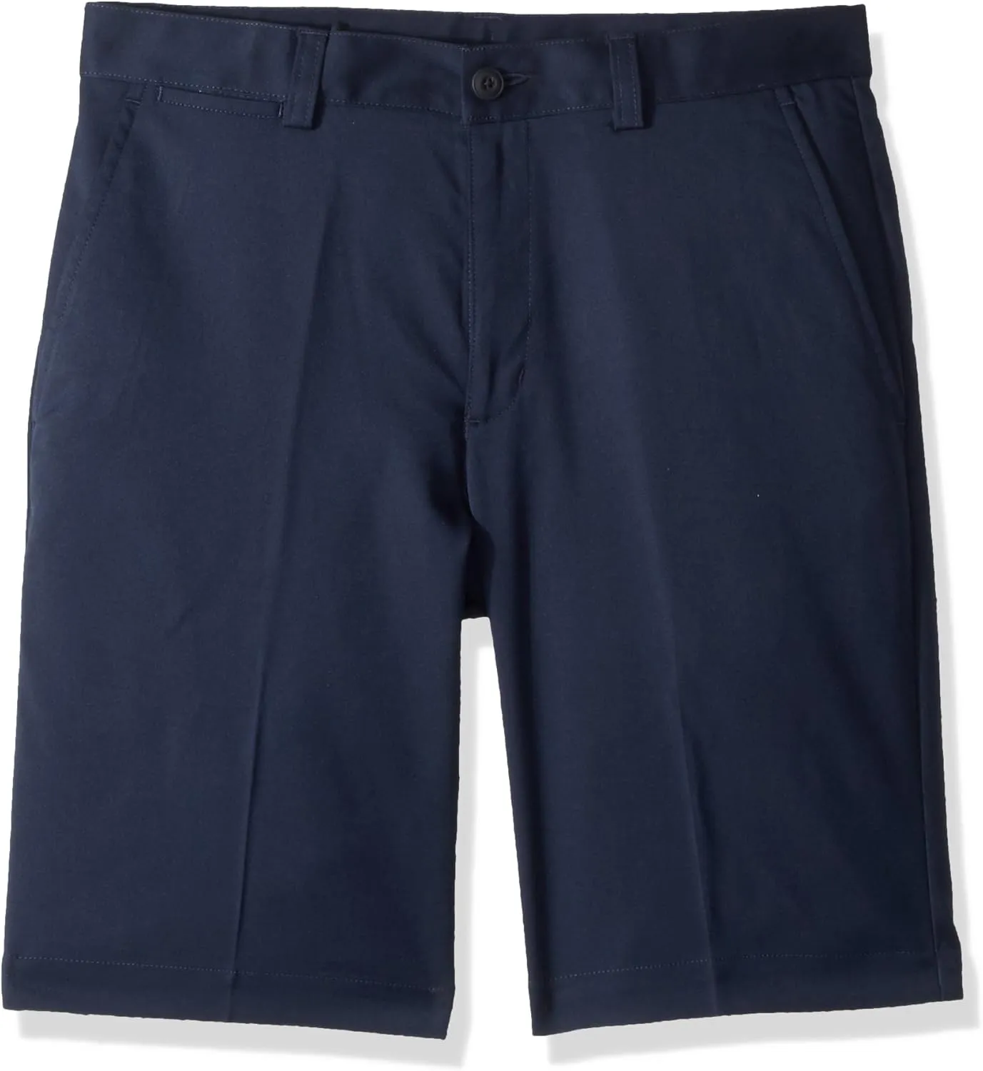 PGA TOUR Boys' 7" Flat Front Golf Shorts with Comfort Waistband, Moisture-Wicking, Sun Protection, 360 Stretch