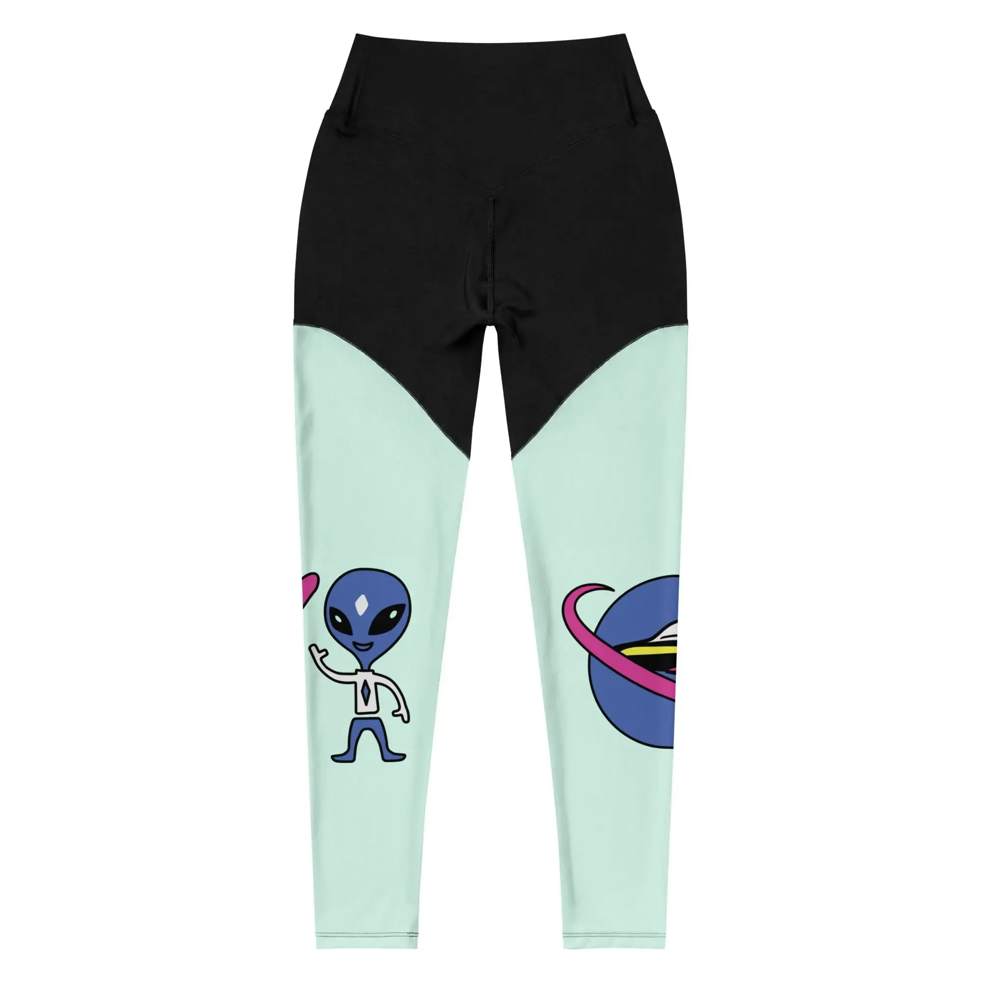 "Space Buds" Collection - Sports Leggings