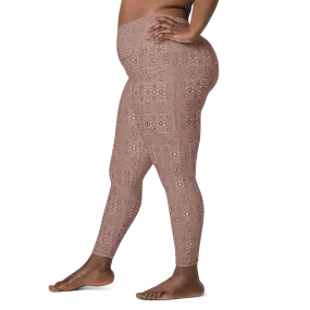 Recursia Fabrique Unknown I Leggings With Pockets In Pink