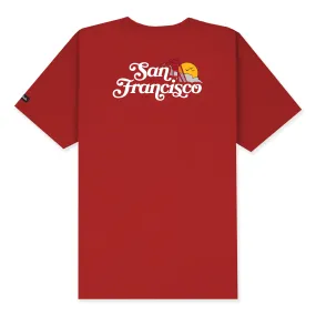 SAN FRANCISCO T-SHIRT - CARDINAL