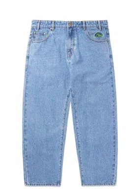 Selector Denim pants (Baggy) - Washed Indigo